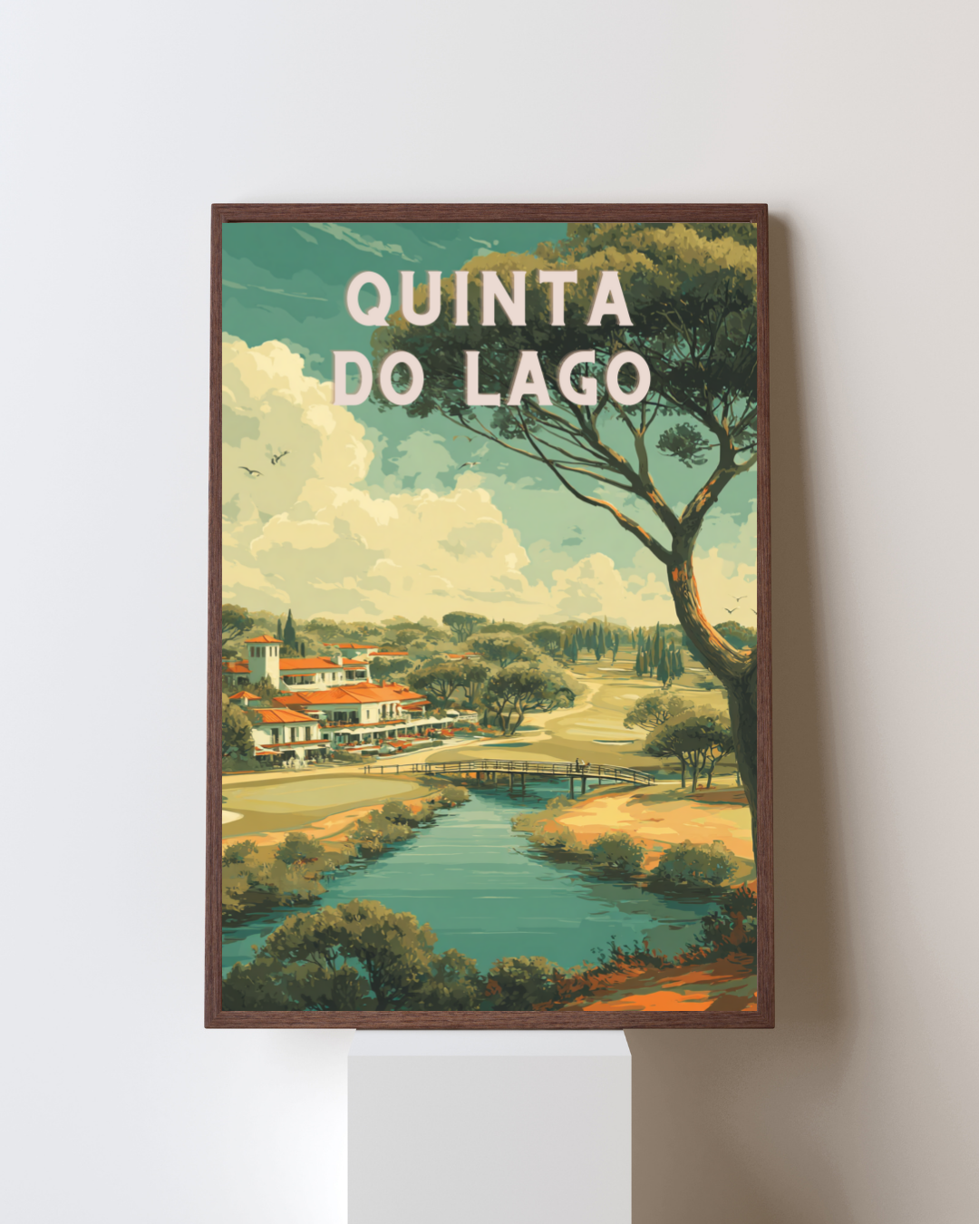 Quinta Do Lago Golf Course Printable Wall Art - Instant Digital Download - PDF A4/A3/A2