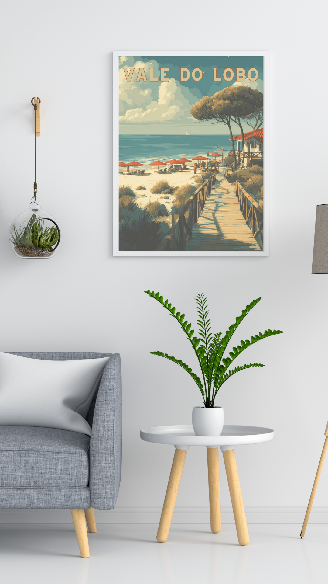 Vale De Lobo Beach - Portugal Printable Wall Art - Instant Digital Download A4/A3/A2